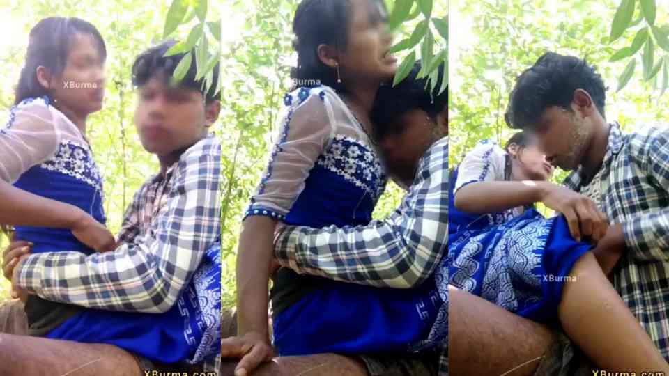 အိမ်ကိုအလှူသွားမယ်ပြောပြီး ဘဲနဲ့သွားလိုးနေတာ